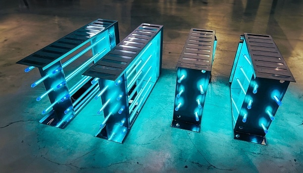 UVC cassette LBK voor in een luchtbehandelingskast