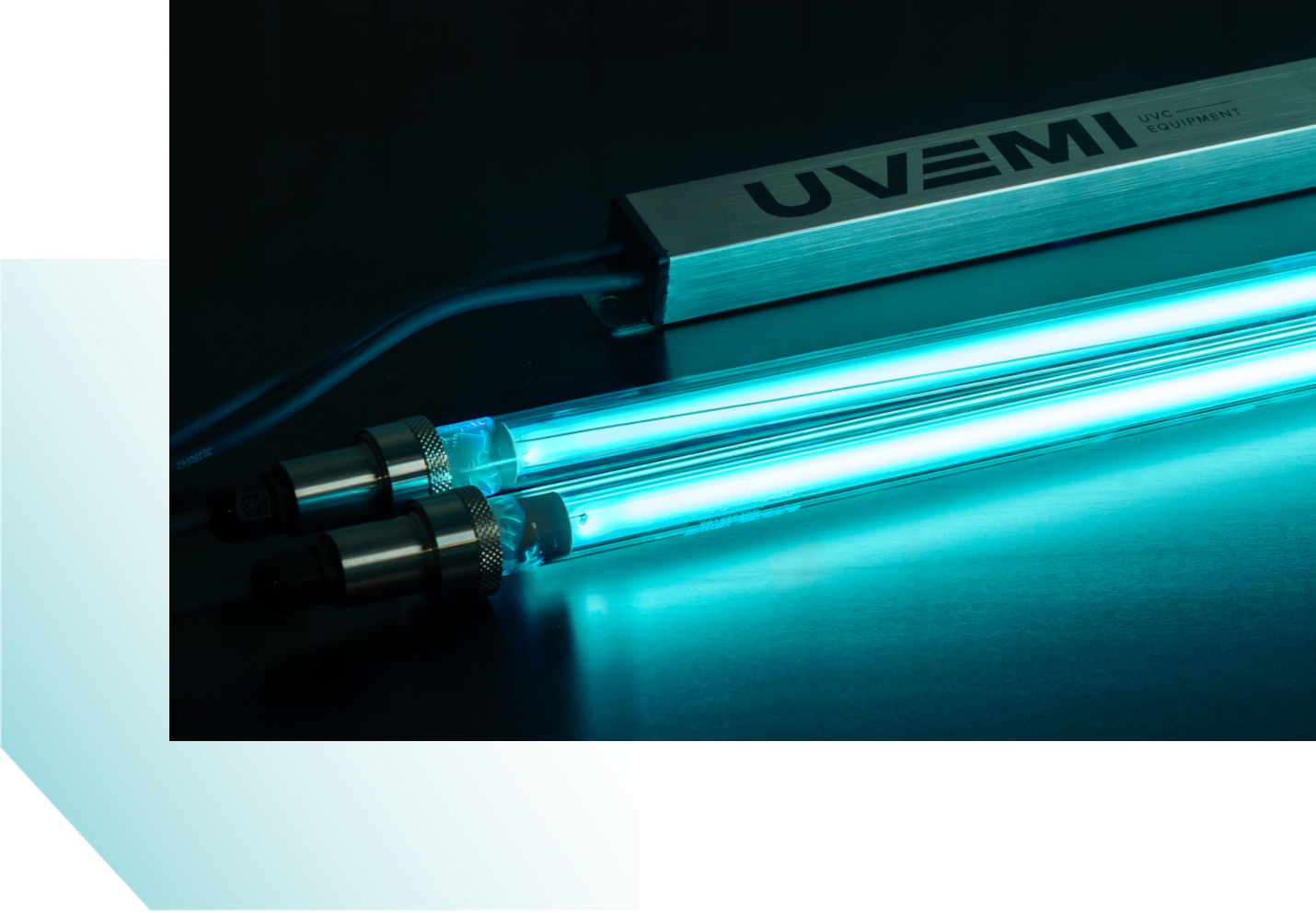 Waterdesinfectie met UVC licht