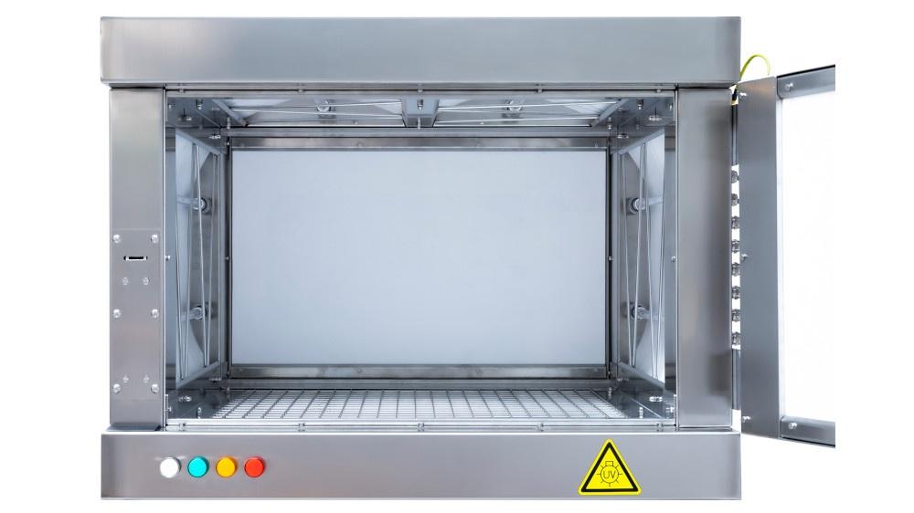 UVC material transfer