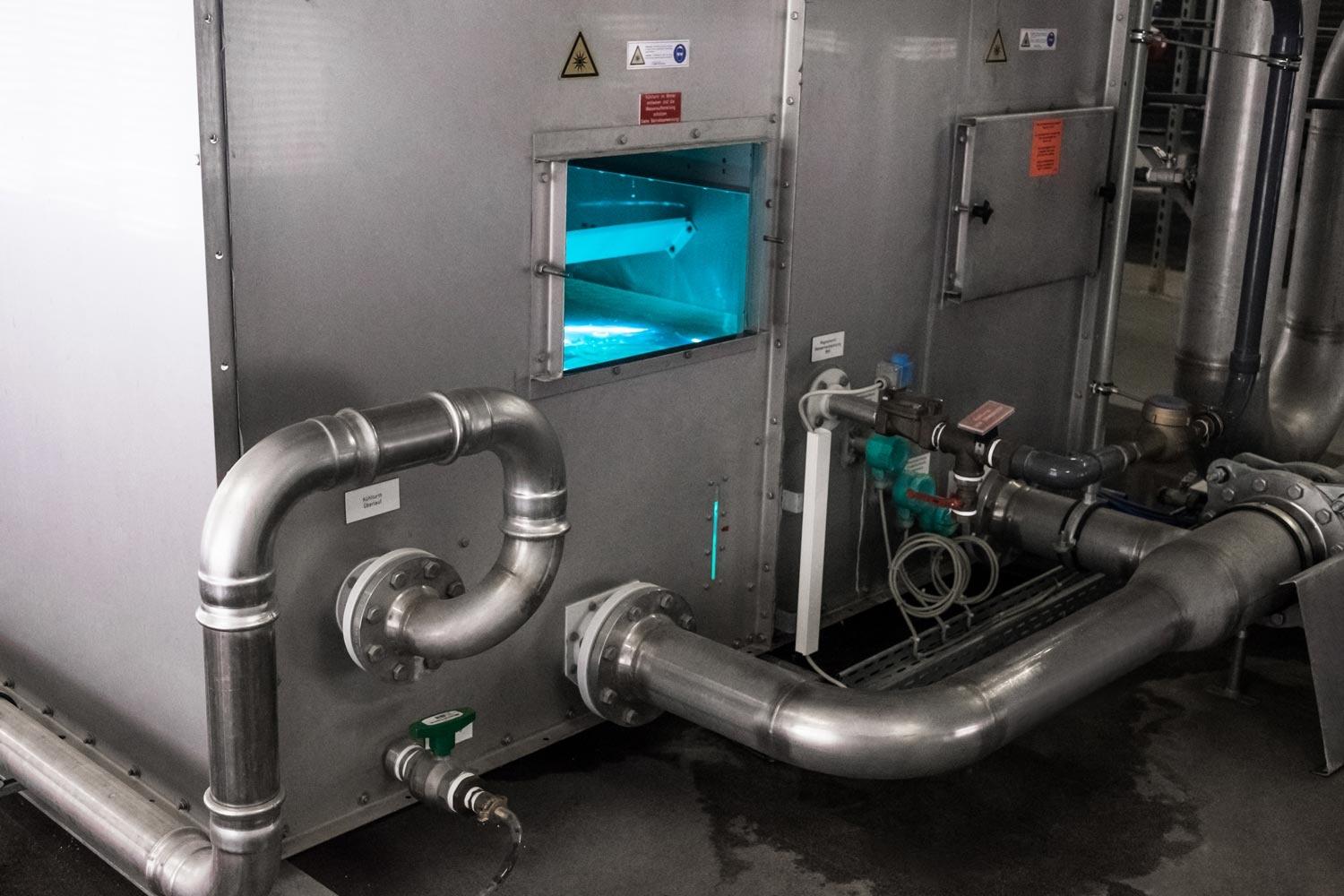 Watertank UV